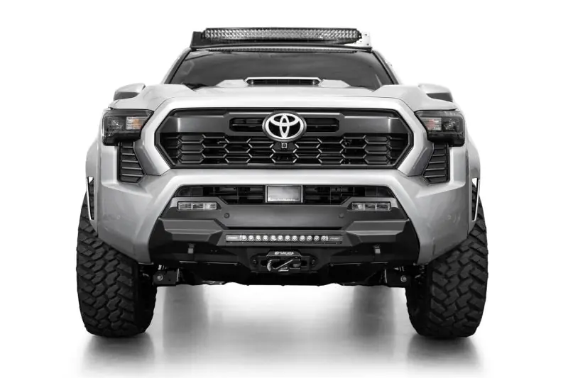 Addictive Desert Designs 2024 Toyota Tacoma Stealth Center Mount Winch Front Bumper While Supplies Last