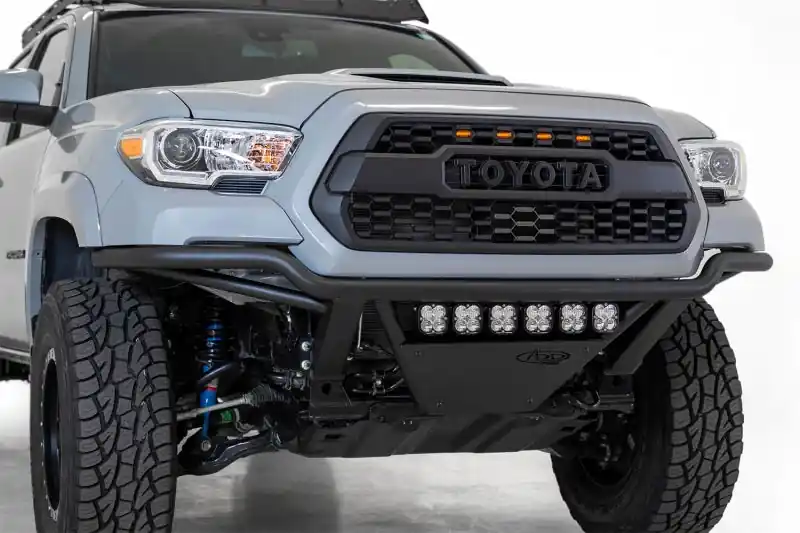 Save Now Addictive Desert Designs 16-20 Toyota Tacoma PRO Bolt-On Front Bumper - Hammer Black