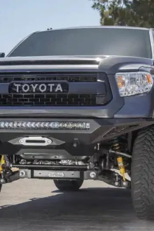 Addictive Desert Designs 2014+ Toyota Tundra Stealth Fighter Front Bumper w/Winch Mount & Sensors Holiday Sale