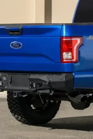 Addictive Desert Designs 15-18 Ford F-150 Stealth Fighter Rear Bumper w/ Backup Sensor Cutout Clearance