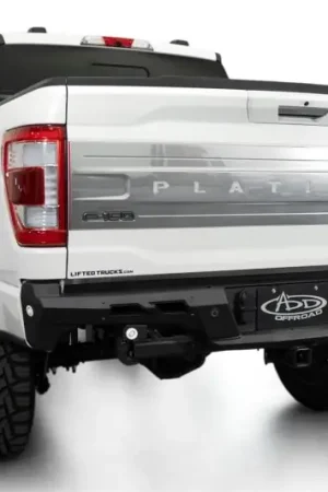Trending Addictive Desert Designs 21-23 Ford F-150 (excl. Raptor) Black Label Rear Bumper
