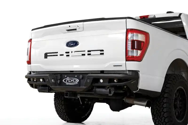 Limited Time Addictive Desert Designs 21-23 Ford F-150 PRO Bolt-On Rear Bumper w/ Back-up Sensor Cutouts