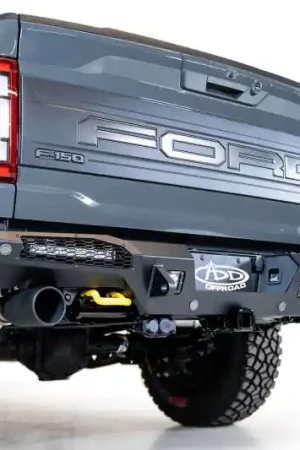 Addictive Desert Designs 21-22 Ford Raptor HoneyBadger Rear Bumper Next Day Delivery