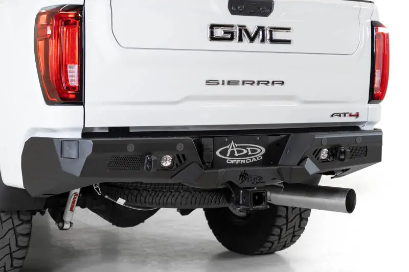 Discount Addictive Desert Designs 2020 GM Sierra/Silverado 2500 Bomber HD Rear Bumper w/ Blind Spot Mounts