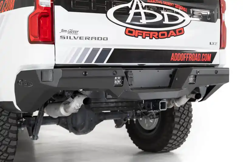 Addictive Desert Designs 2019-2020 Chevrolet Silverado 1500 Stealth Rear Bumper Grab Now