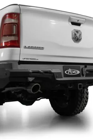 Addictive Desert Designs 19-24 RAM 1500 Black Label Rear Bumper Free Returns