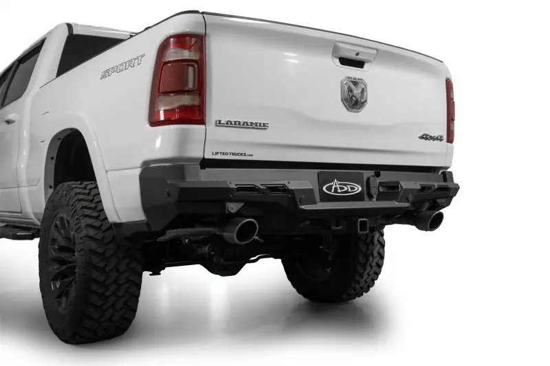 Addictive Desert Designs 19-24 RAM 1500 Black Label Rear Bumper Free Returns