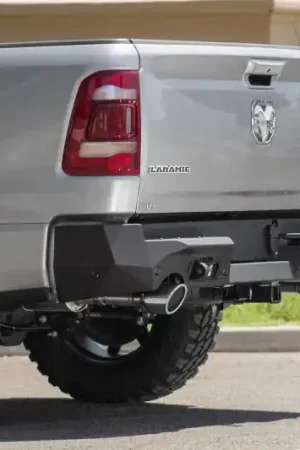 Free Returns Addictive Desert Designs 2019 Ram 1500 Hammer Stealth Fighter Rear Bumper w/ 6 Sensor Cutouts