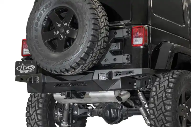 Worldwide Shipping Addictive Desert Designs 17-18 Jeep JK Stealth Fighter HD Rear Bumper