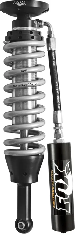 Save Now Fox 2005 Tacoma 2.5 Factory Series 4.61in. Remote Reservoir Coilover Shock Set - Black/Zinc