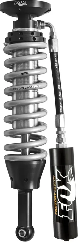 Next Day Delivery Fox 2009 F-150 2.5 Factory Series 5.45in. Remote Reservoir Coilover Shock Set - Black/Zinc