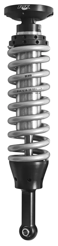 Fox 2005 Tacoma 2.5 Factory Series 4.94in. IFP Coilover Shock Set w/UCA - Black/Zinc Big Sale