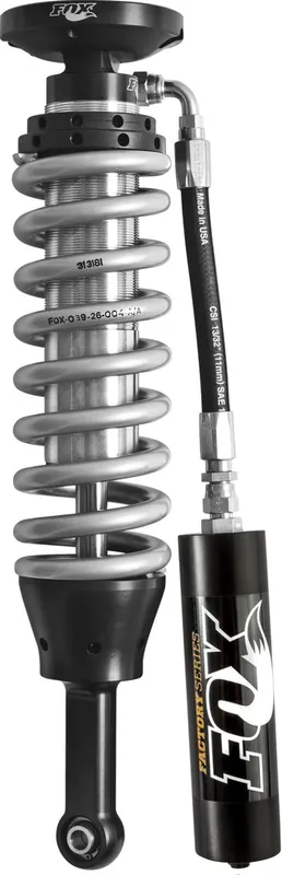 Fox 2006+ Dodge 1500 4WD 2.5 Factory Series 6.2in Remote Res Front Shock Set / 4-6in Lift Must Have