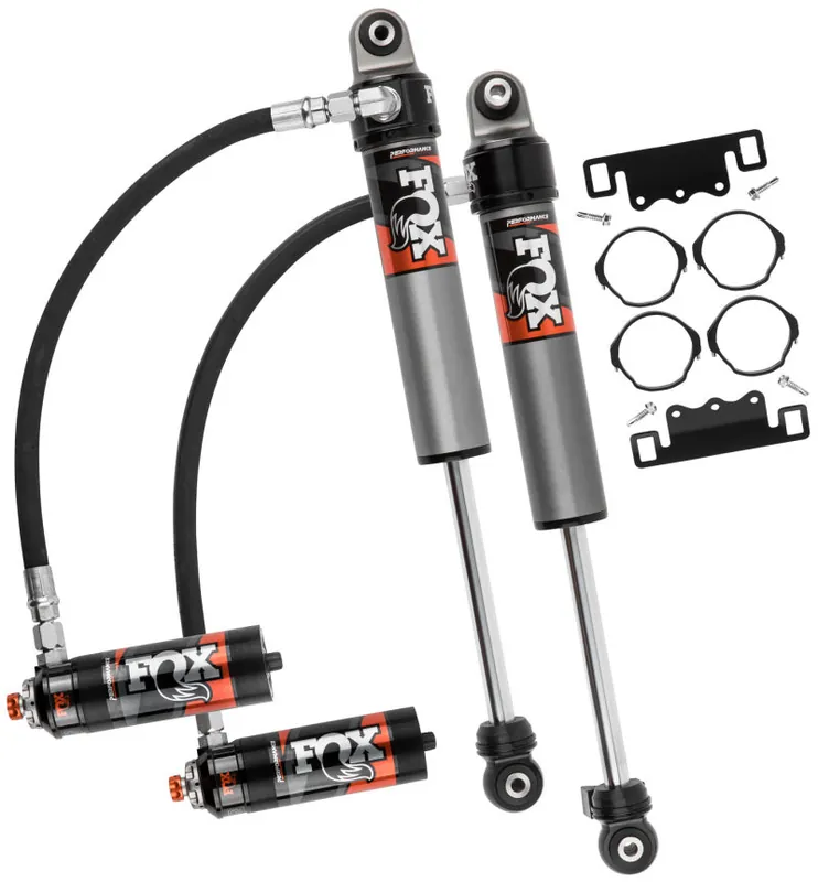 Budget Fox 2018+ Jeep JL 2.5 Factory Race Series 10.17in Remote Res. Front Shock Set / 2-3in. Lift w/ DSC