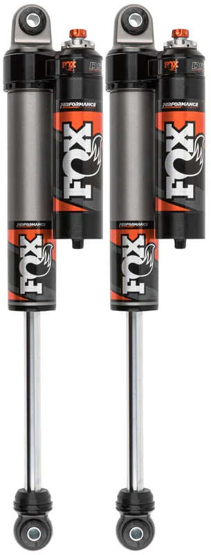 Deal Fox 2017+ Ford SD 2.5 Perf Elite Series Reservoir Shock Rear P/B 0-1.5in Lift (Pair) w/ DSC Adj.