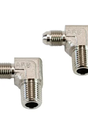 Worldwide Shipping ARB 90 Elbow Jic4M 1/4NptM 2Pk