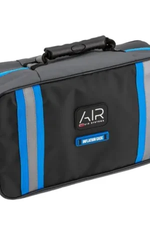 Weekend Sale ARB Inflation Case Black Finish w/ Blue Highlights PVC Material Reflective Strips