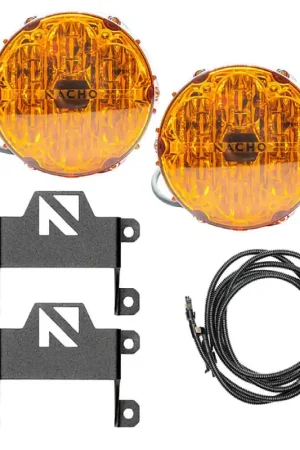 ARB Ford Bronco Nacho SAE Only Plug N Play Fog Light Kit - Amber No Minimum Order