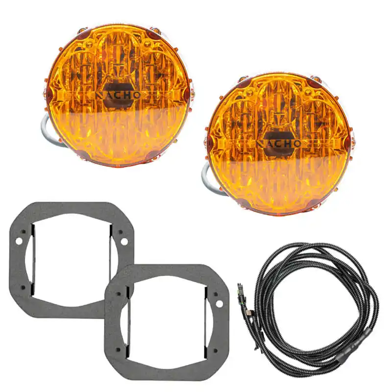 Trending ARB Jeep JL/JT Nacho SAE Only Plug N Play Fog Light Kit (Bumper Kit) - Amber