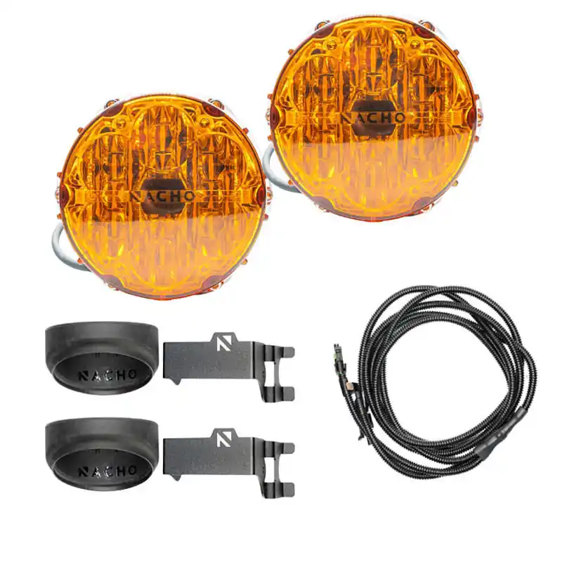 Direct From Manufacturer ARB Nacho Toyota SAE Only Plug N Play Fog Light Kit - Amber