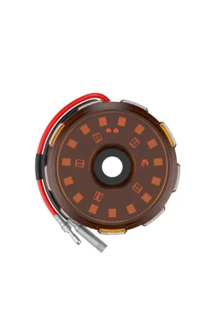 Grab Now KC HiLiTES Cyclone V2 2.2in. LED Accessory Light 5w Flood Beam (Single) - Amber Lens