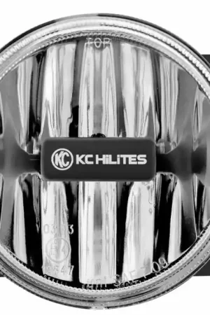 Fresh Stock KC HiLiTES 10-18 Jeep JK 4in. Gravity G4 LED Light 10w SAE/ECE Clear Fog Beam (Single)