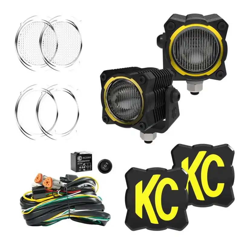 KC HiLiTES FLEX ERA 1 (2-Light) Master Kit Last Chance