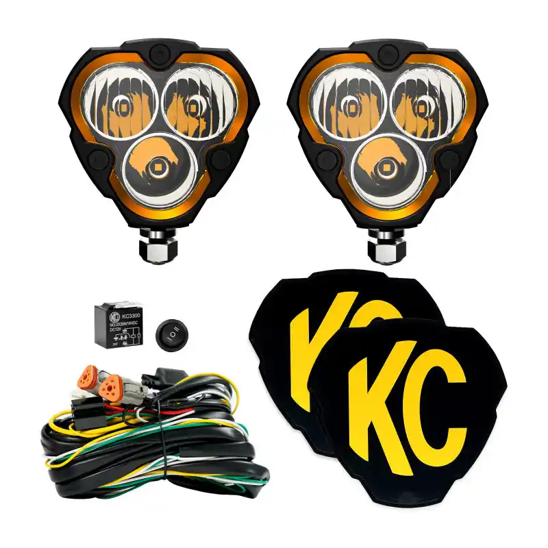 Money Back Guarantee KC HiLiTES FLEX ERA 3 - 2-Light Master Kit