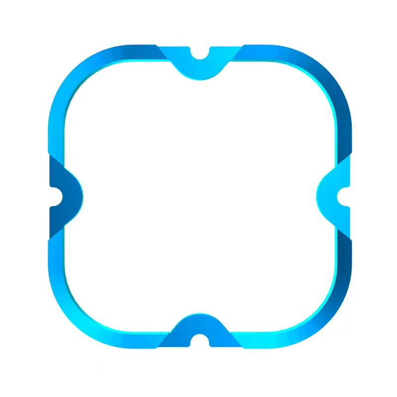 KC HiLiTES FLEX ERA 4 Color Bezel Ring Blue (ea) Fresh Stock
