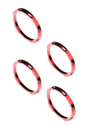 Seasonal Sale KC HiLiTES FLEX ERA LED Light Bar Bezel Kit for 10in. Segments - Red
