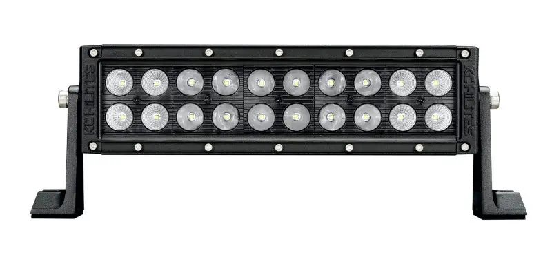In Demand KC HiLiTES C-Series 10in. C10 LED Combo Beam Light Bar w/Harness 60w - Single