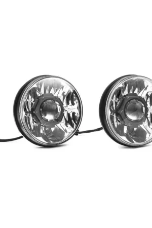 Low Price KC HiLiTES 18-20 Jeep JL/JT 7in. Gravity LED Pro DOT Approved Replac. Headlight (Pair Pack Sys)