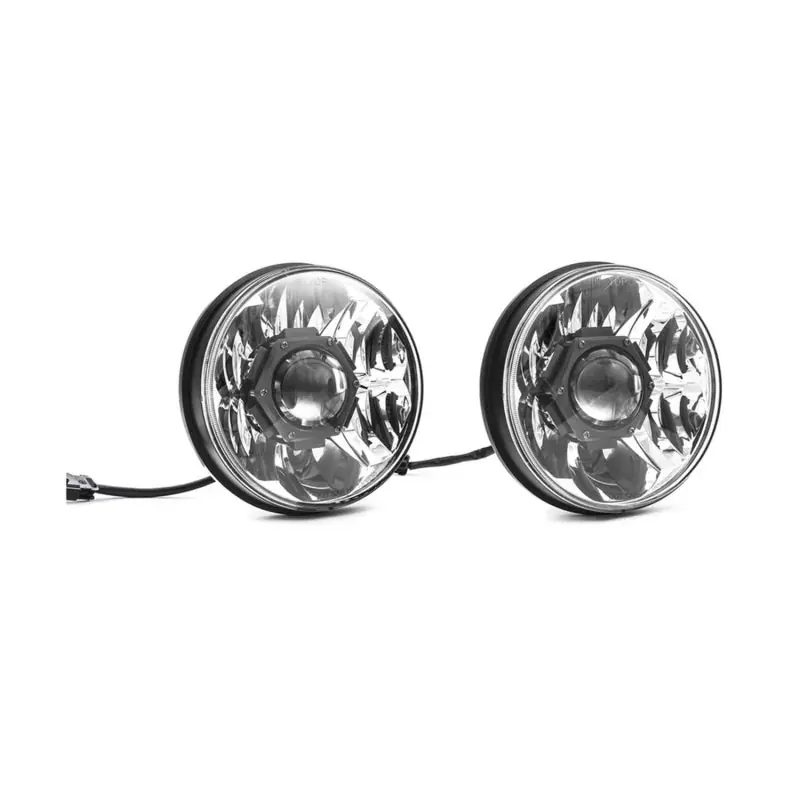 Low Price KC HiLiTES 18-20 Jeep JL/JT 7in. Gravity LED Pro DOT Approved Replac. Headlight (Pair Pack Sys)