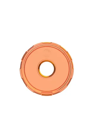 KC HiLiTES Cyclone V2 LED - Replacement Lens - Amber - Single Buy Online