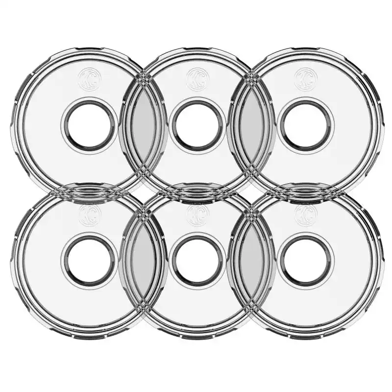 Special Offer KC HiLiTES Cyclone V2 LED - Replacement Lens - Clear - 6-PK