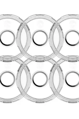 Top Rated KC HiLiTES Cyclone V2 LED - Replacement Lens - Diffused - 6-PK
