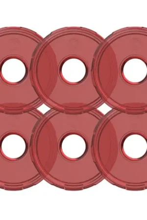Big Sale KC HiLiTES Cyclone V2 LED - Replacement Lens - Red - 6-PK