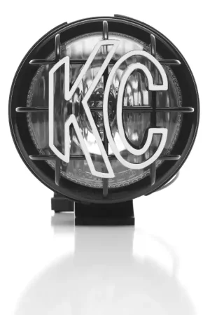KC HiLiTES Apollo Pro 5in. Halogen Light 55w Spread Beam (Pair Pack System) - Black Money Back Guarantee