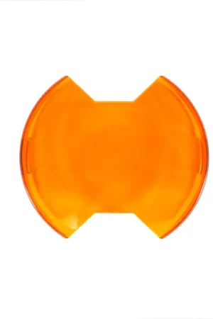 Same Day Shipping KC HiLiTES 6in. Light Shield for SlimLite LED - Amber