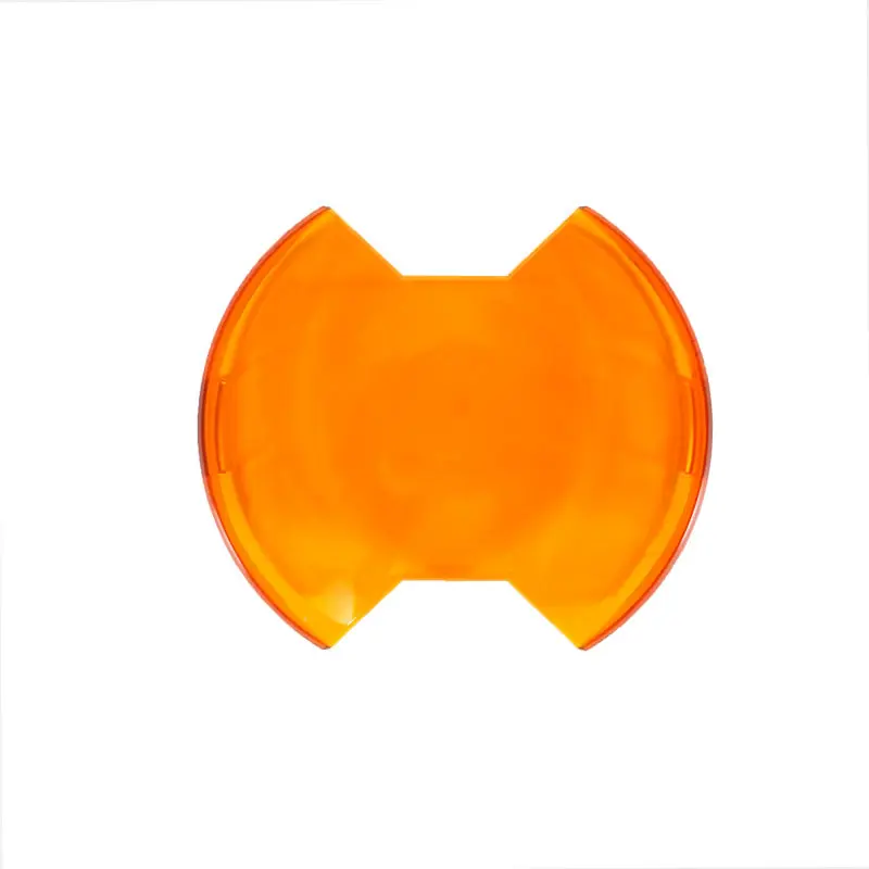 Same Day Shipping KC HiLiTES 6in. Light Shield for SlimLite LED - Amber