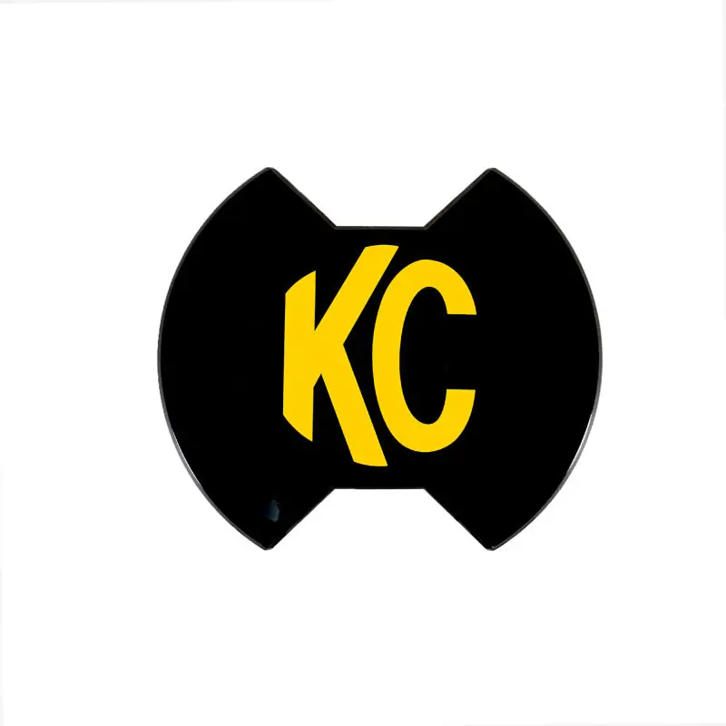 Genuine KC HiLiTES 6in. Light Shield / Hard Cover for SlimLite LED - Black