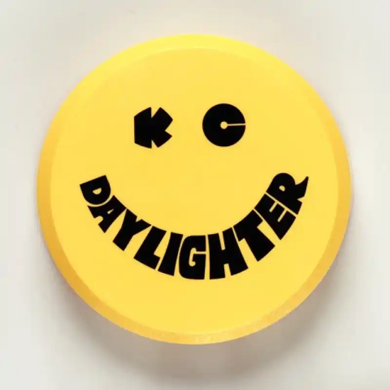 KC HiLiTES 6in. Round Hard Cover for Daylighter/SlimLite/Pro-Sport (Single) - Yellow w/Black Smile Save Now