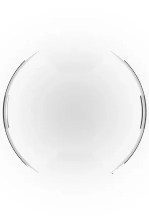 KC HiLiTES SlimLite 8in. LED Light Shield (Shield Only) - Clear Trusted Brand