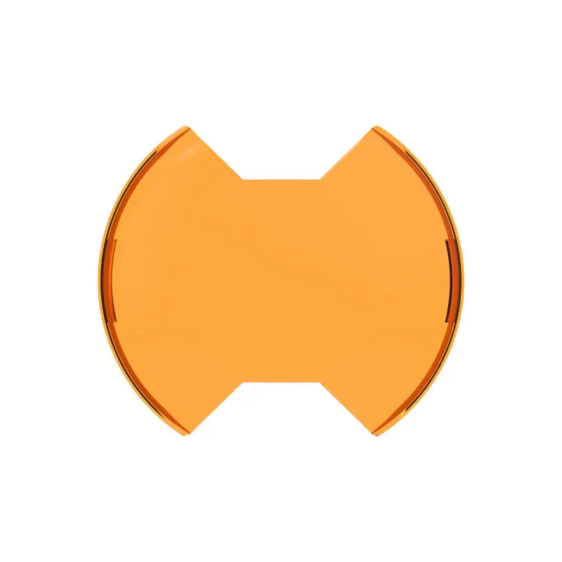 Super Sale KC HiLiTES SlimLite 8in. LED Light Shield (Shield Only) - Amber