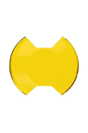 Seasonal Sale KC HiLiTES SlimLite 8in. LED Light Shield SAE Driving (Shield Only) - Selective Yellow
