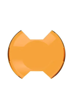 Sale KC HiLiTES SlimLite 8in. LED Light Shield Driving (Shield Only) - Amber