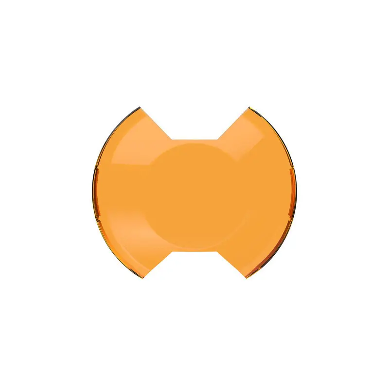 Sale KC HiLiTES SlimLite 8in. LED Light Shield Driving (Shield Only) - Amber