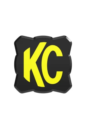 KC HiLiTES FLEX ERA 1 Single Light Cover ONLY (Black/Yellow KC Logo) Best Seller