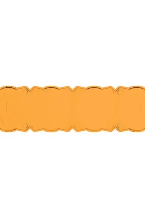 KC HiLiTES FLEX ERA LED Light Bar 10in. Light Shield - Amber (SHIELD ONLY) Clearance