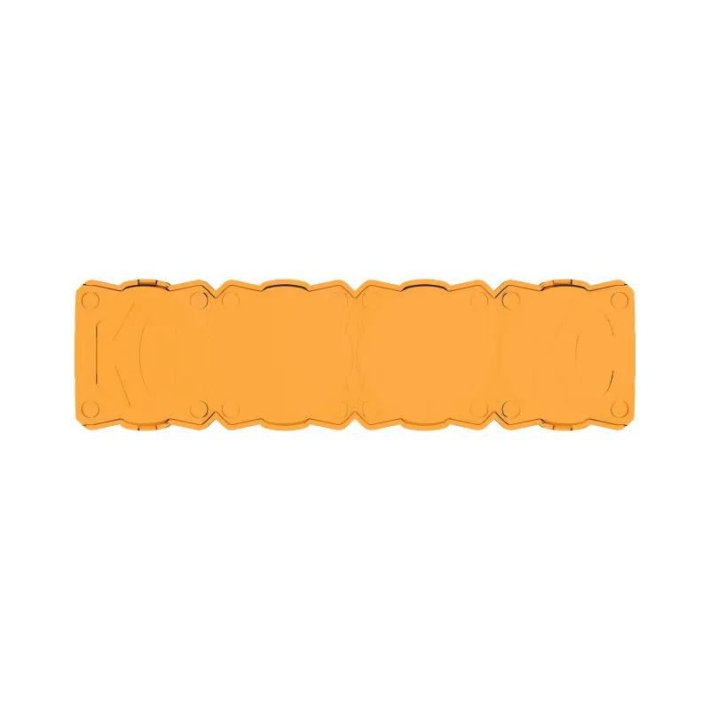 KC HiLiTES FLEX ERA LED Light Bar 10in. Light Shield - Amber (SHIELD ONLY) Clearance